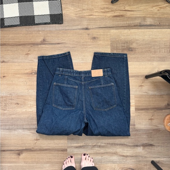 Cotton On Barrel Jeans Size 28 dark wash - Picture 6 of 6